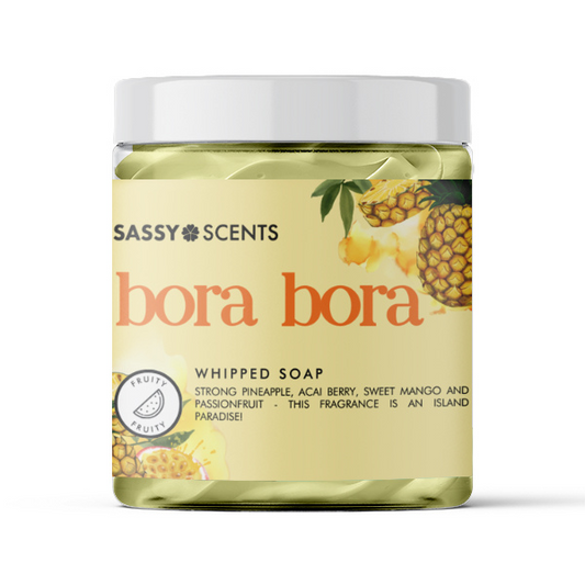 Sassy Scents Bora Bora Whipped Soap 115g