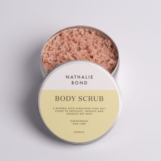 Nathalie Bond lemongrass & Lime body scrub 250ml