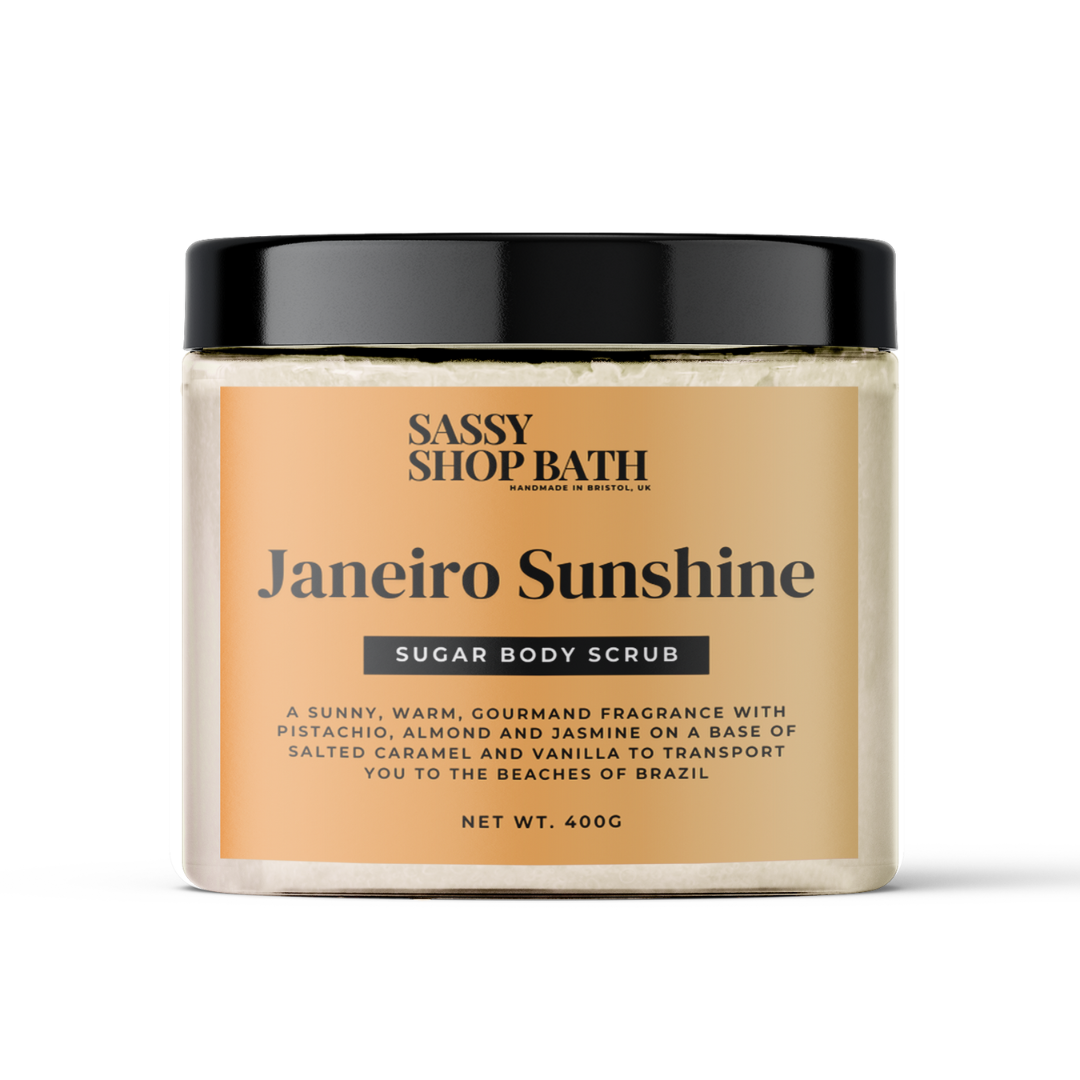 Sassy Scents Janeiro Sunshine Sugar Body Scrub 400g