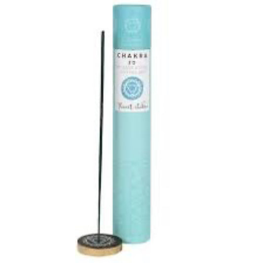 Chakra 30 incense sticks with holder - Blueberry