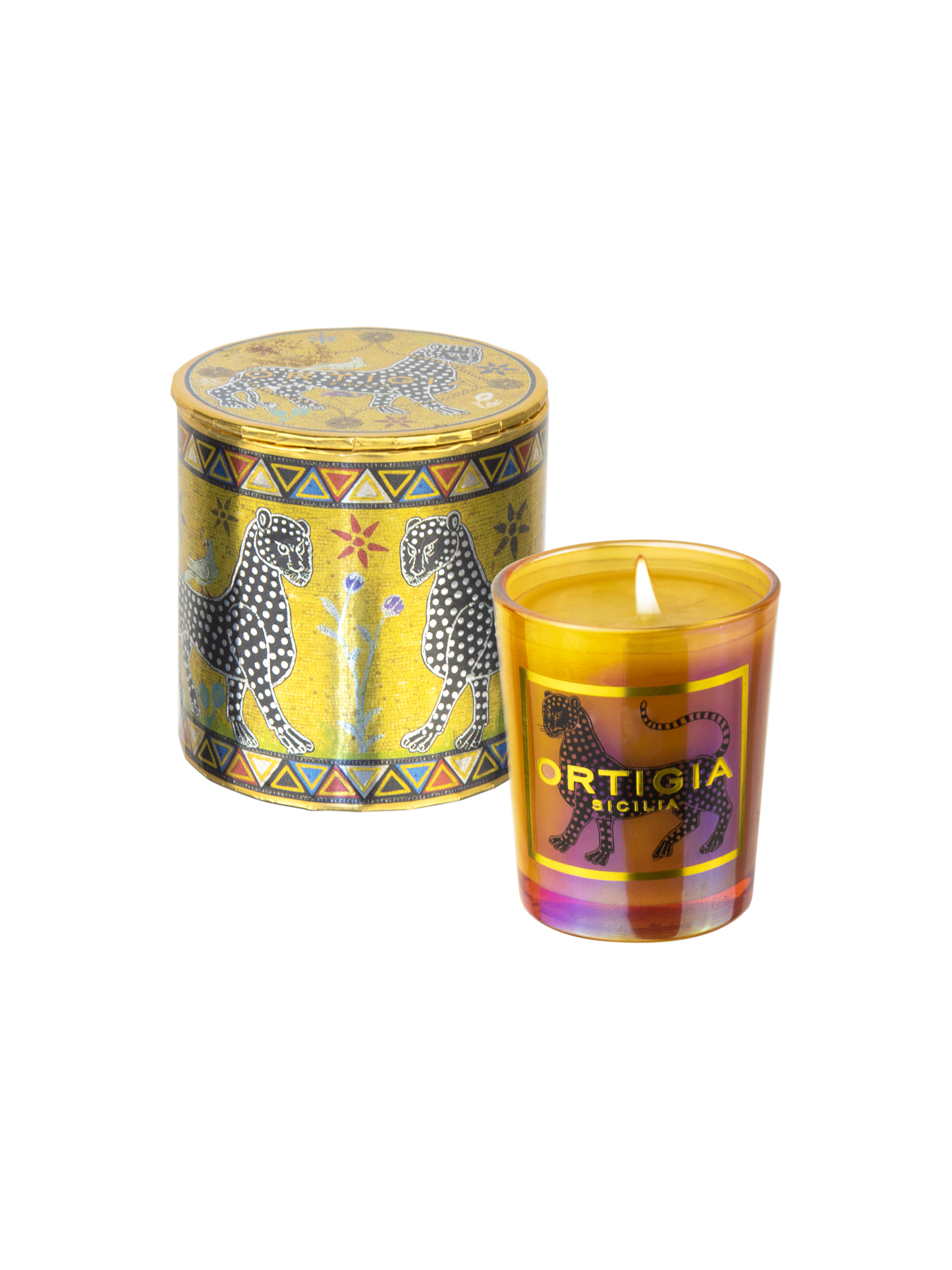 Ortigia Sicilia Candle Macchiamare Oro