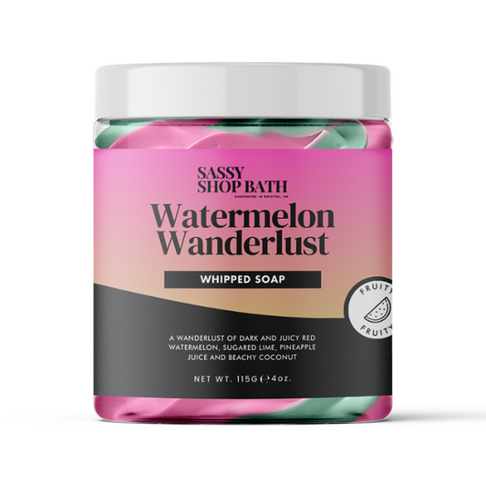 Sassy Scents Watermelon Wanderlust Whipped Soap 115g