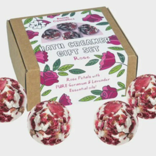 Bomb Cosmetics Bomb Raw Rose Creamer Gift Set