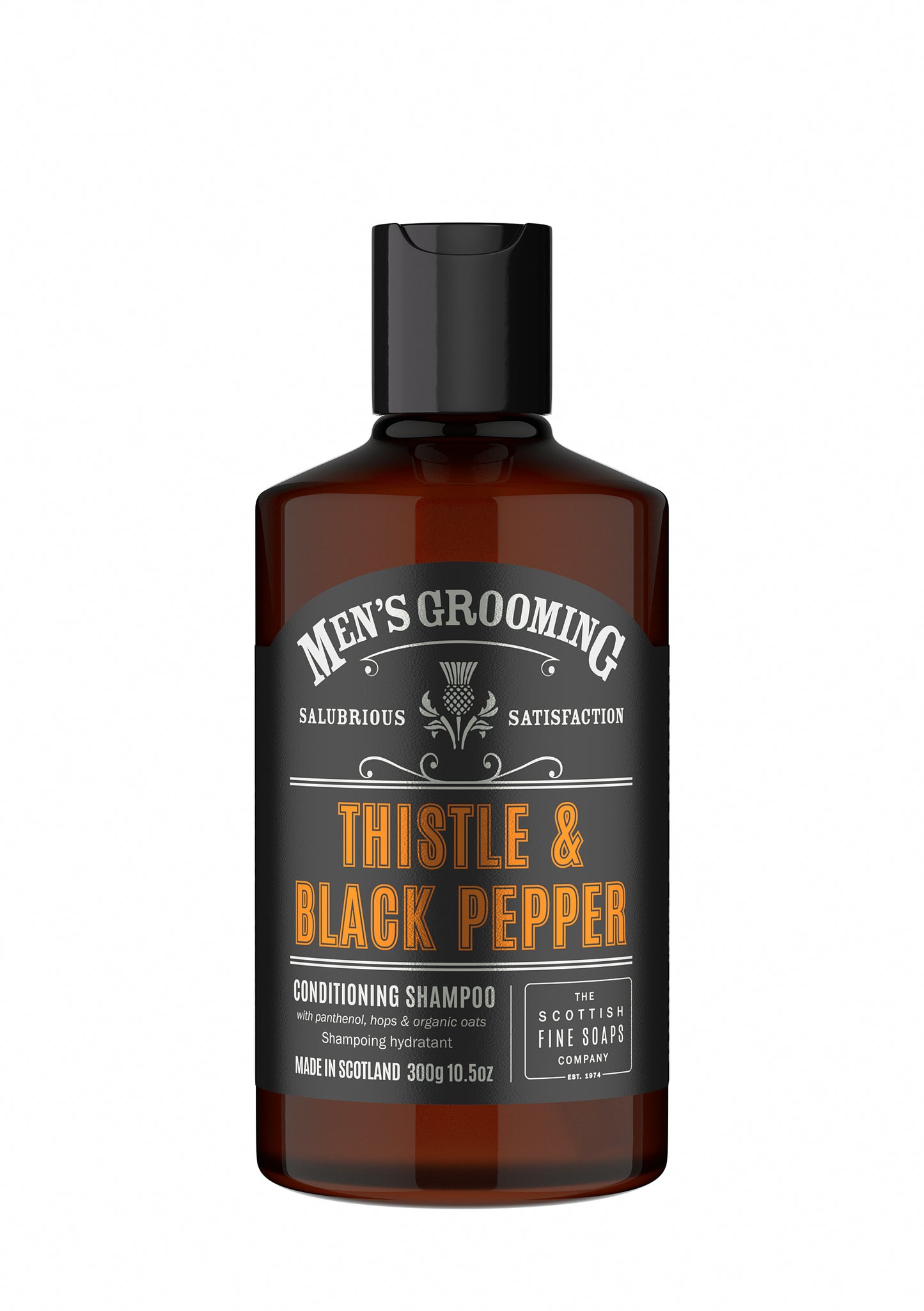 Scottish Fine Soaps thistle & black pepper conditioning shampoo 300ml