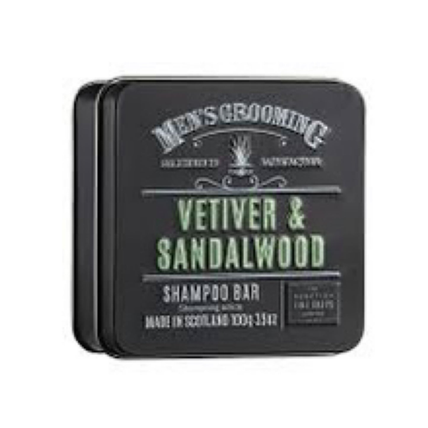 The Scottish Fine Soaps Company Vetiver & Sandalwood Shampoo Bar 100g