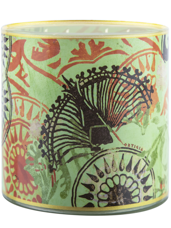 Ortigia Sicilia Fico D'India Decorated Candle Grandissimo