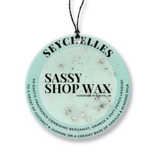 Sassy Scents Seychelles Hanging Car Freshener