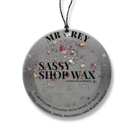 Sassy Scents Mr Grey Hanging Car Freshener