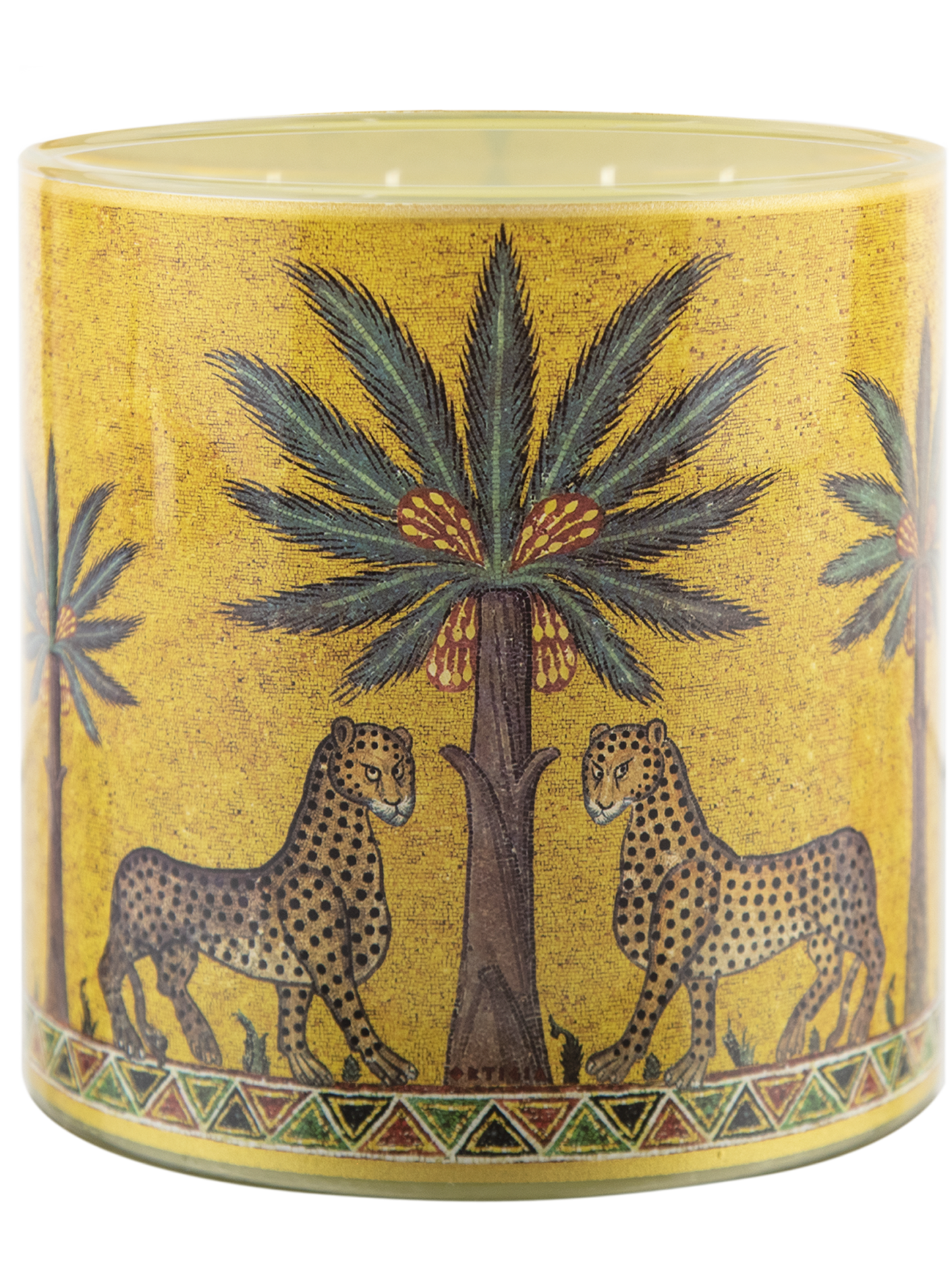 Ortigia Sicilia Zagara Decorated Candle Grandissimo