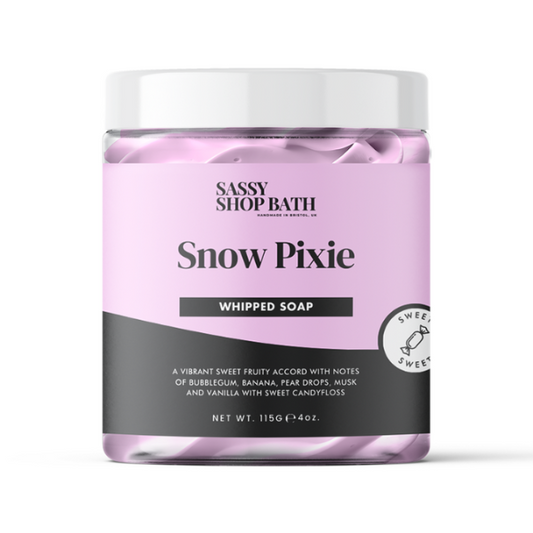 Sassy Scents Snow Pixie Whipped Soap 115g