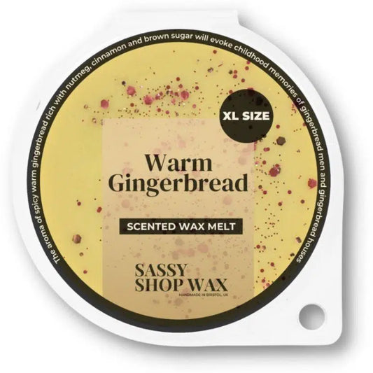 Sassy Scents XL Warm gingerbread wax Melt 70g