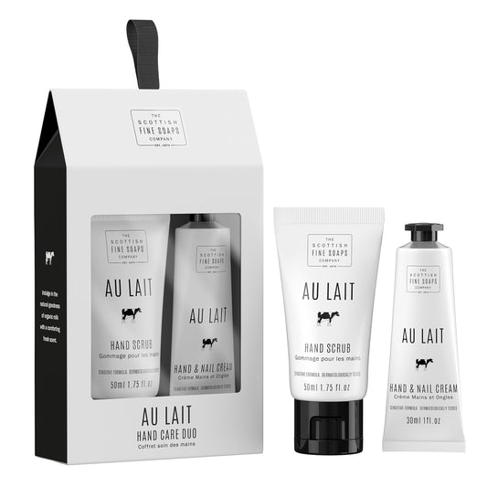 The Scottish Fine Soaps Company Au lait hand care duo gift set