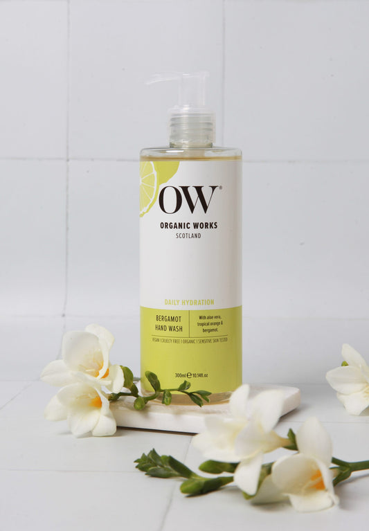 Organic Works Bergamot hand wash with vitamin C 300ml