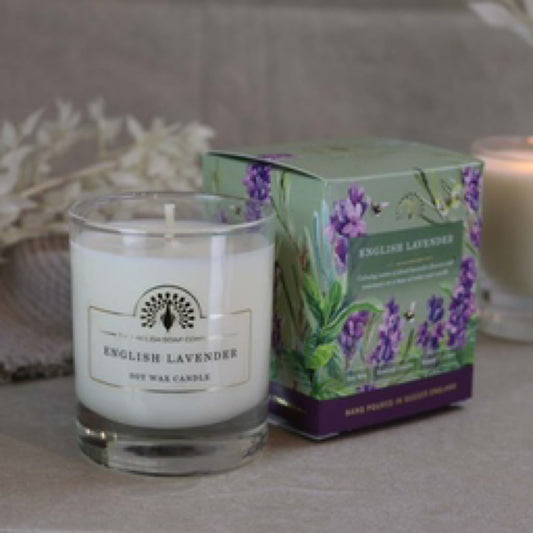 The English Soap Company Signature English Lavender Scented Candle