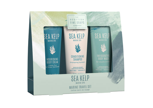 Scottish Fine Soaps Sea kelp marine spa travel set