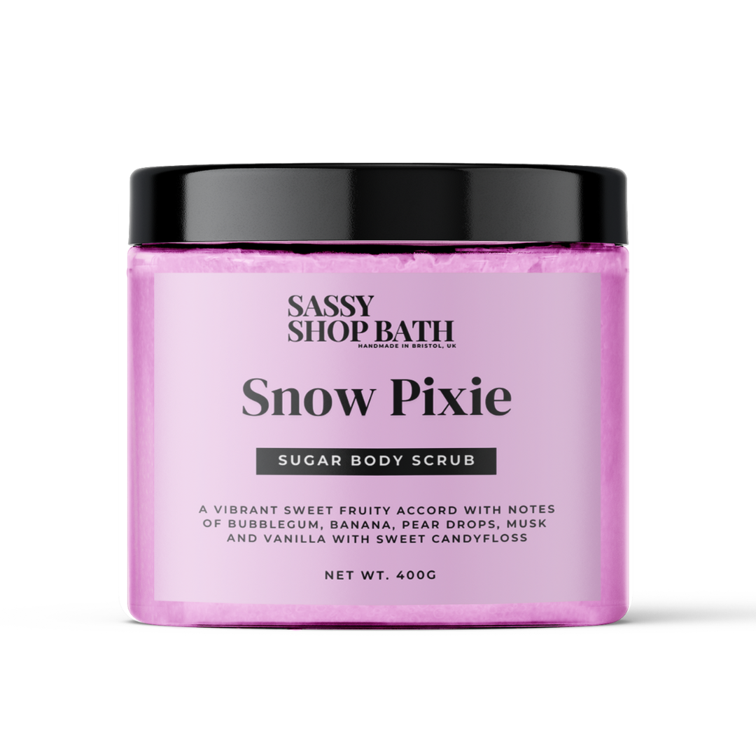 Sassy Scents Snow Pixie Sugar Body Scrub 400g