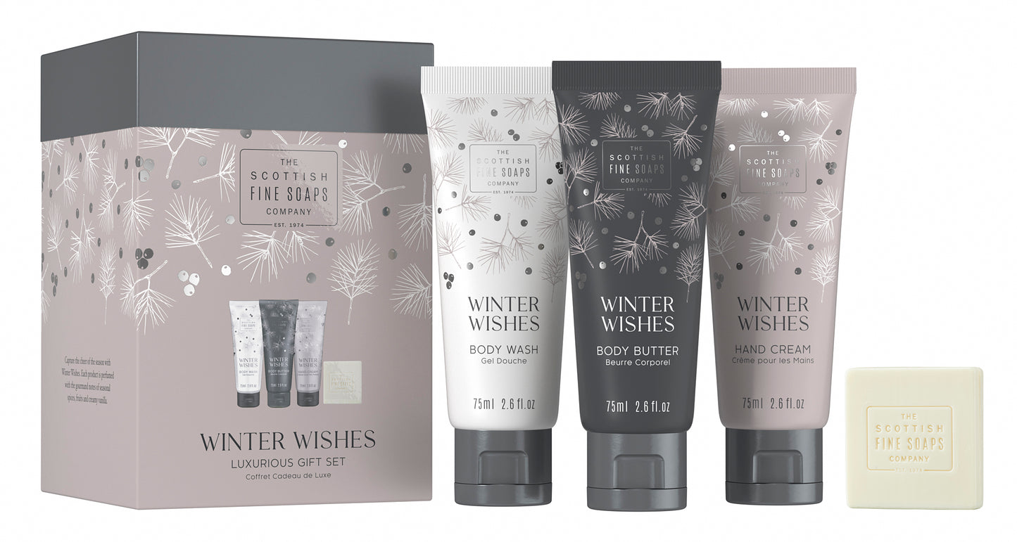 Winter Wishes Luxurious Gift Set by Scottish Fine Soaps