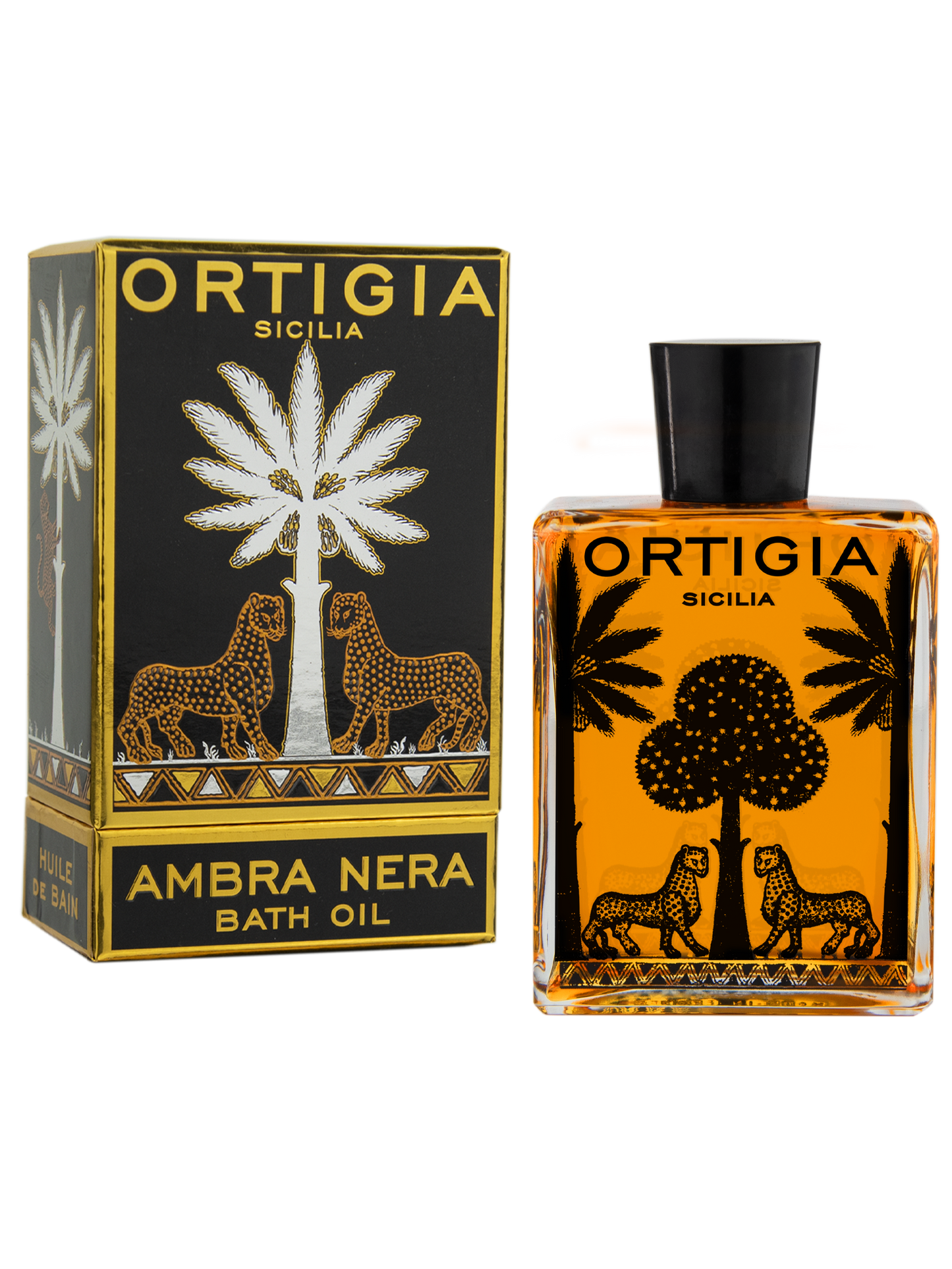 Ortigia Sicilia Ambra Nera Perfume Body Oil 100ml