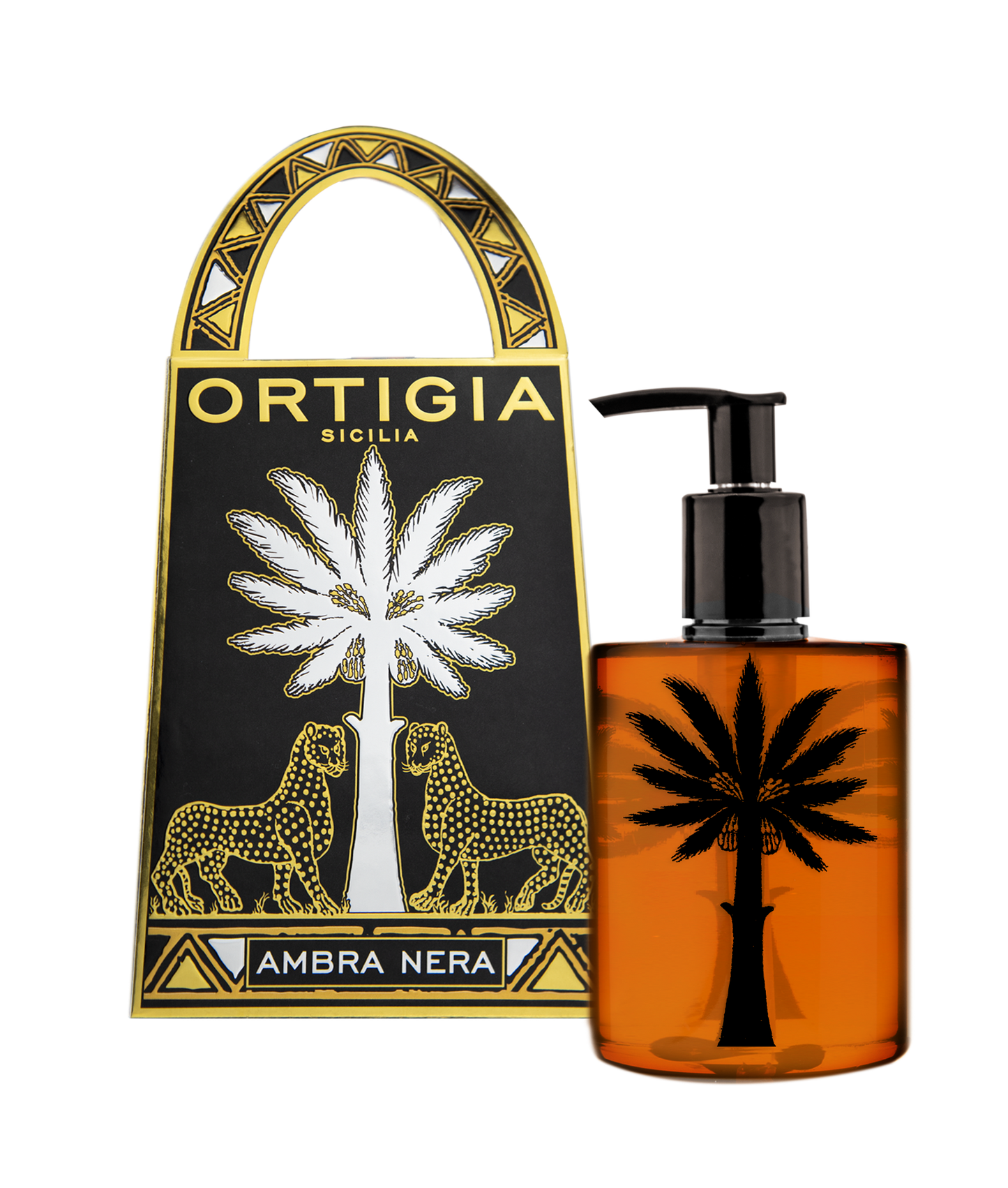 Ortigia Sicilia Ambra Nera Liquid Soap 300ml