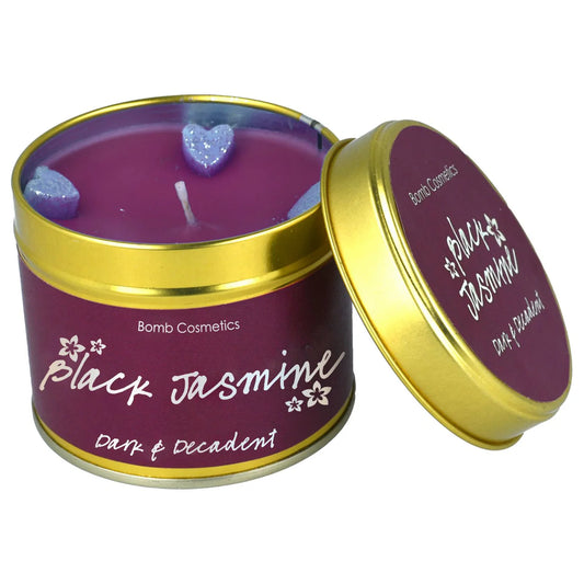 Bomb Cosmetics Black Jasmine Tin Candle