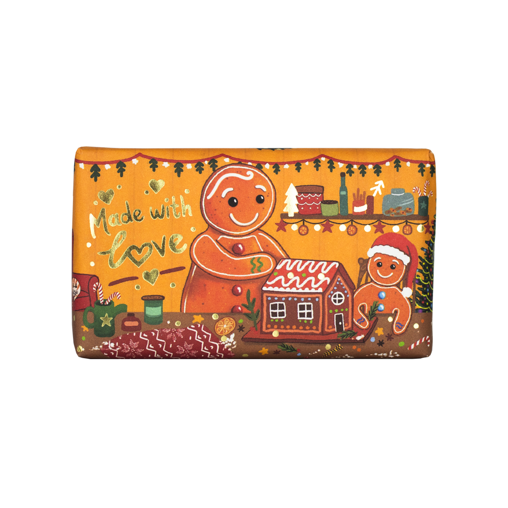 Christmas Gingerbread Soap 190g by The English Soap Company