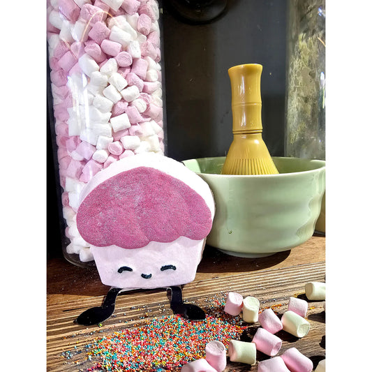 Bomb Cosmetics Chloe the Cupcake Fizzy Rascal Bath Bomb