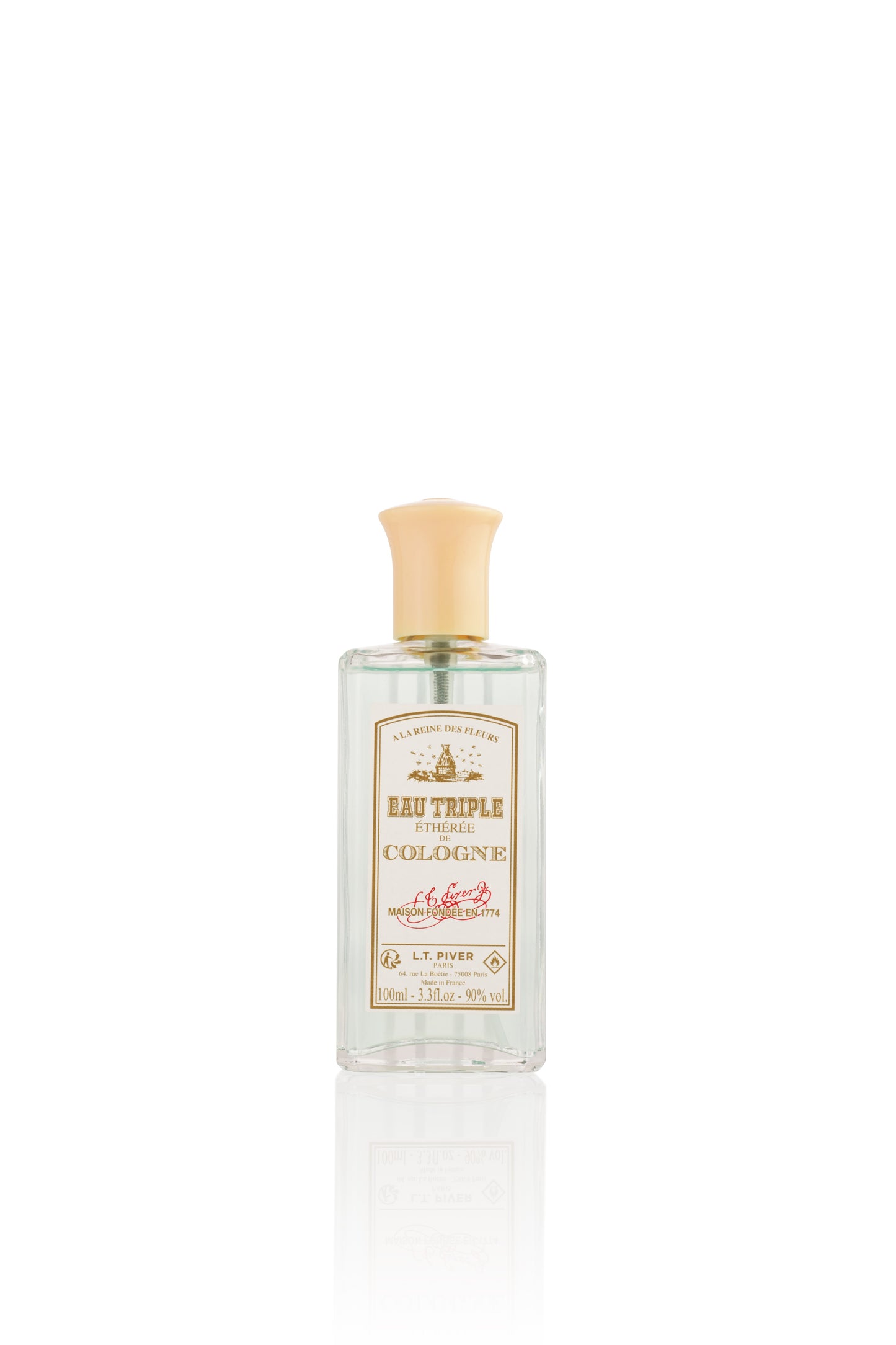 L.T. Piver Eau Triple Éthérée Eau de Cologne 100ml