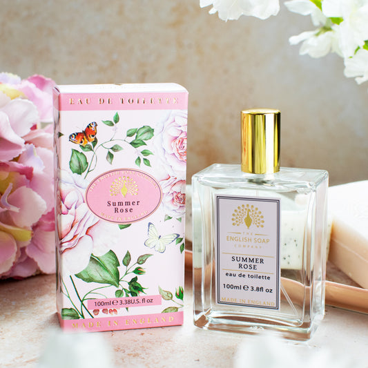 The English Soap Company Summer Rose Eau de Toilette 100ml