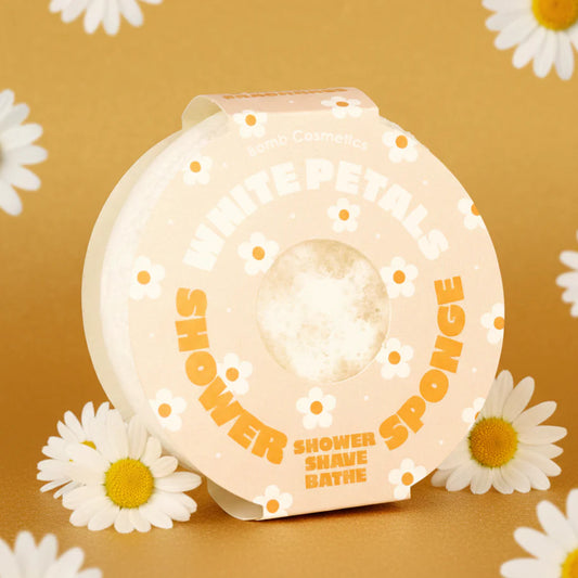Bomb Cosmetics White Petals Body Buffer