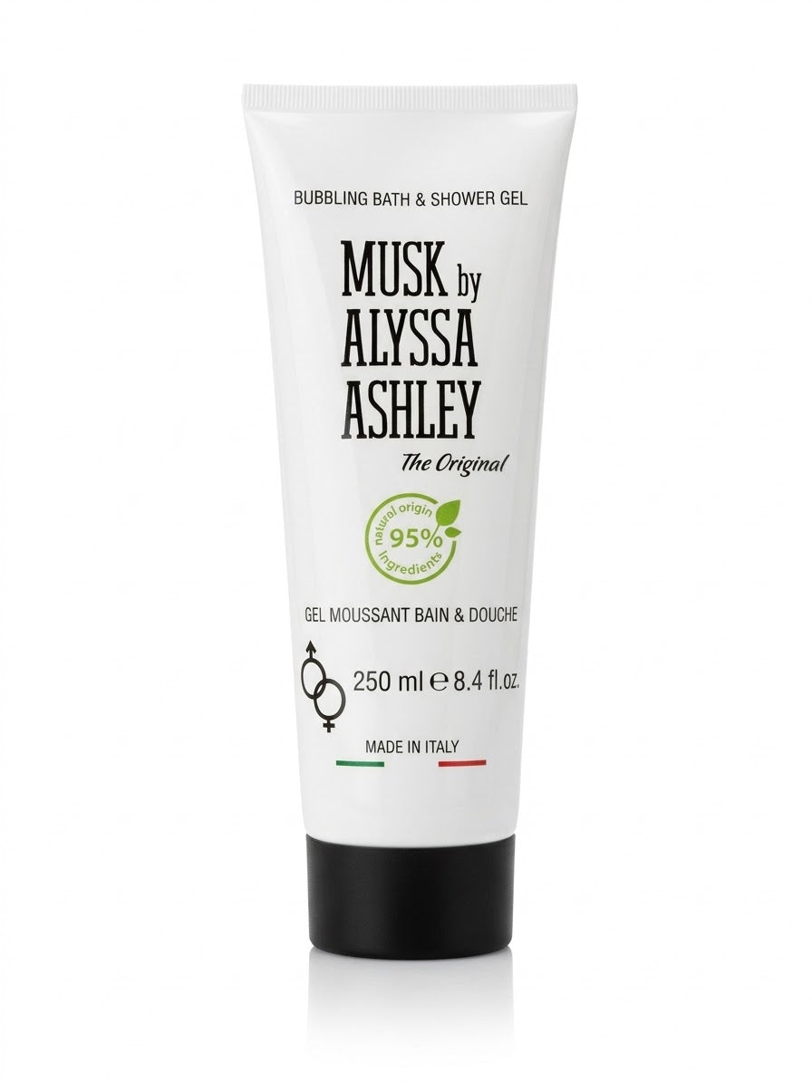 Alyssa Ashley Musk Bubble Bath & Shower Gel