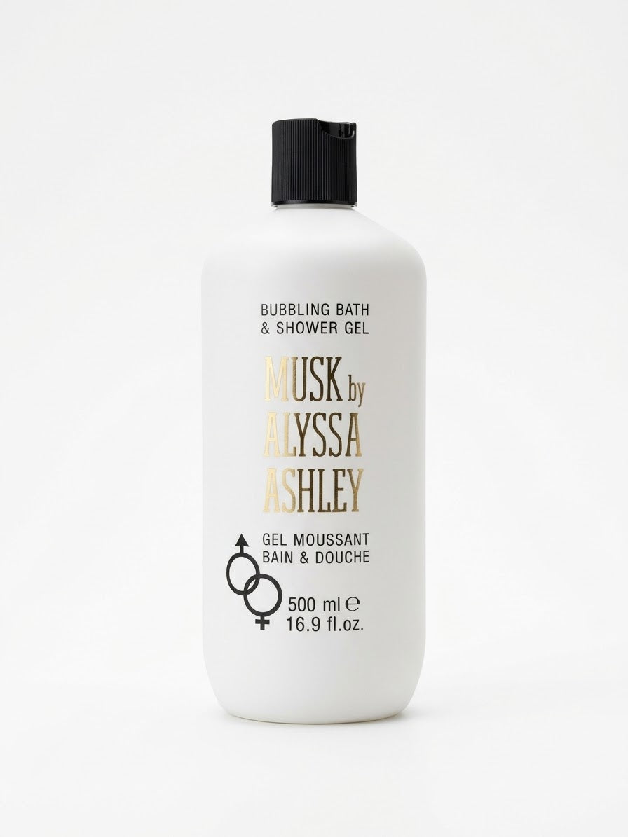 Alyssa Ashley Musk Bubble Bath & Shower Gel