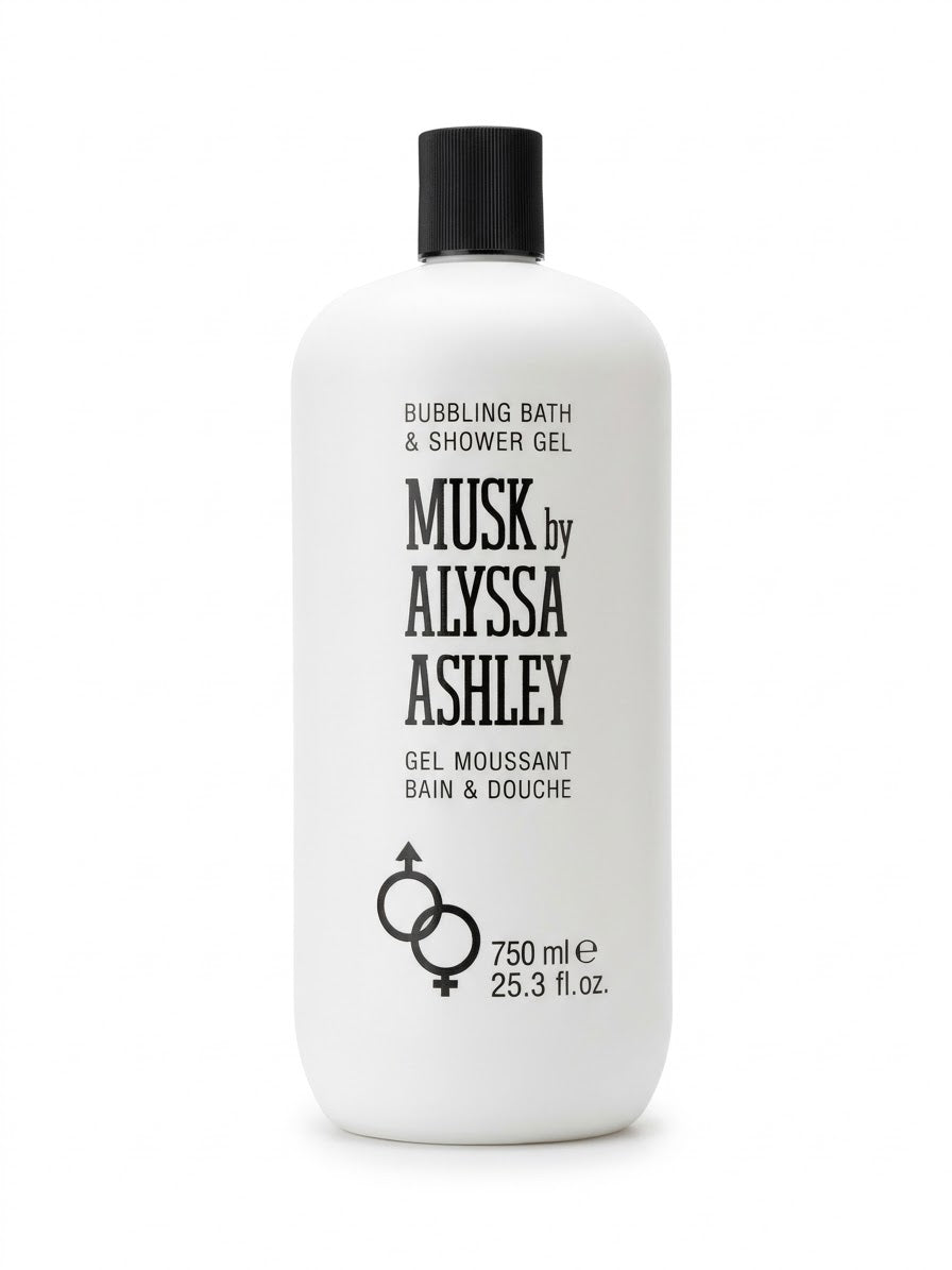 Alyssa Ashley Musk Bubble Bath & Shower Gel