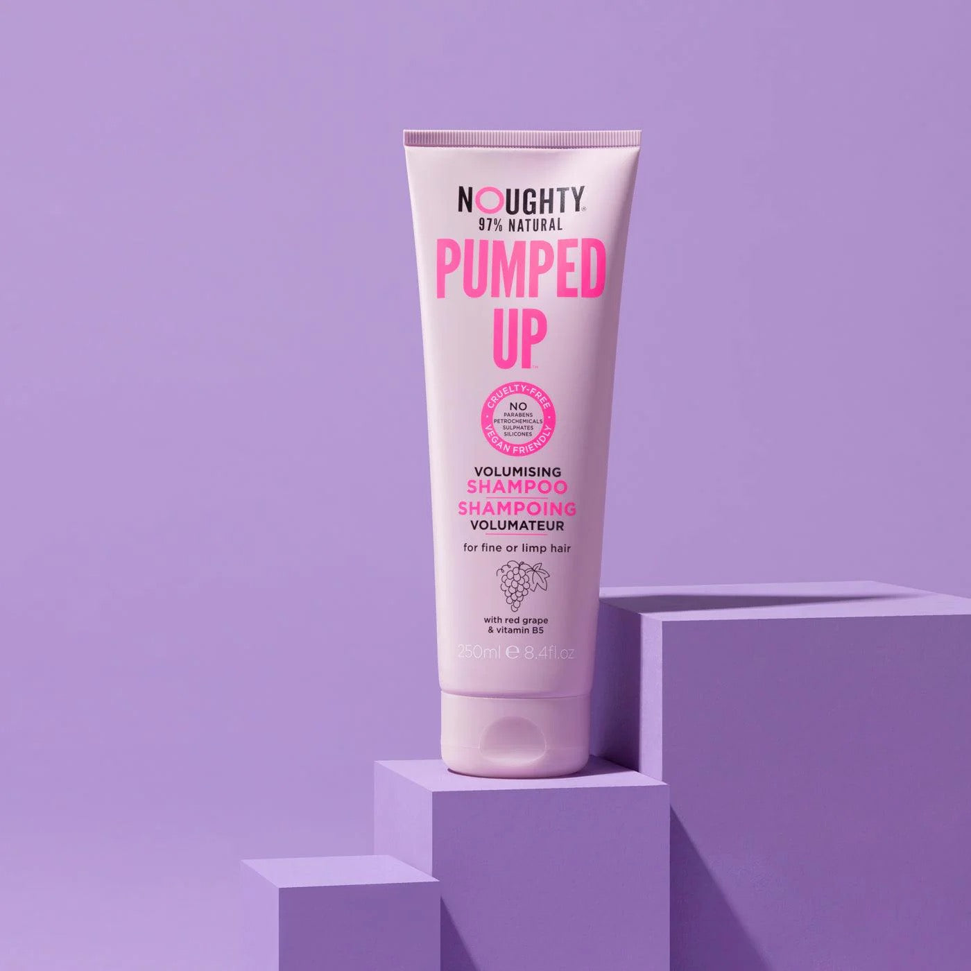 Noughty Pumped Up Volumising Shampoo 250ml