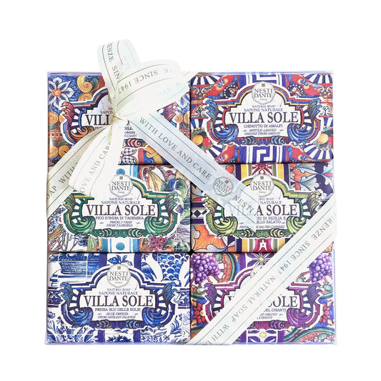 Nesti Dante Villa Sole Soap 6 x 150g Gift Set