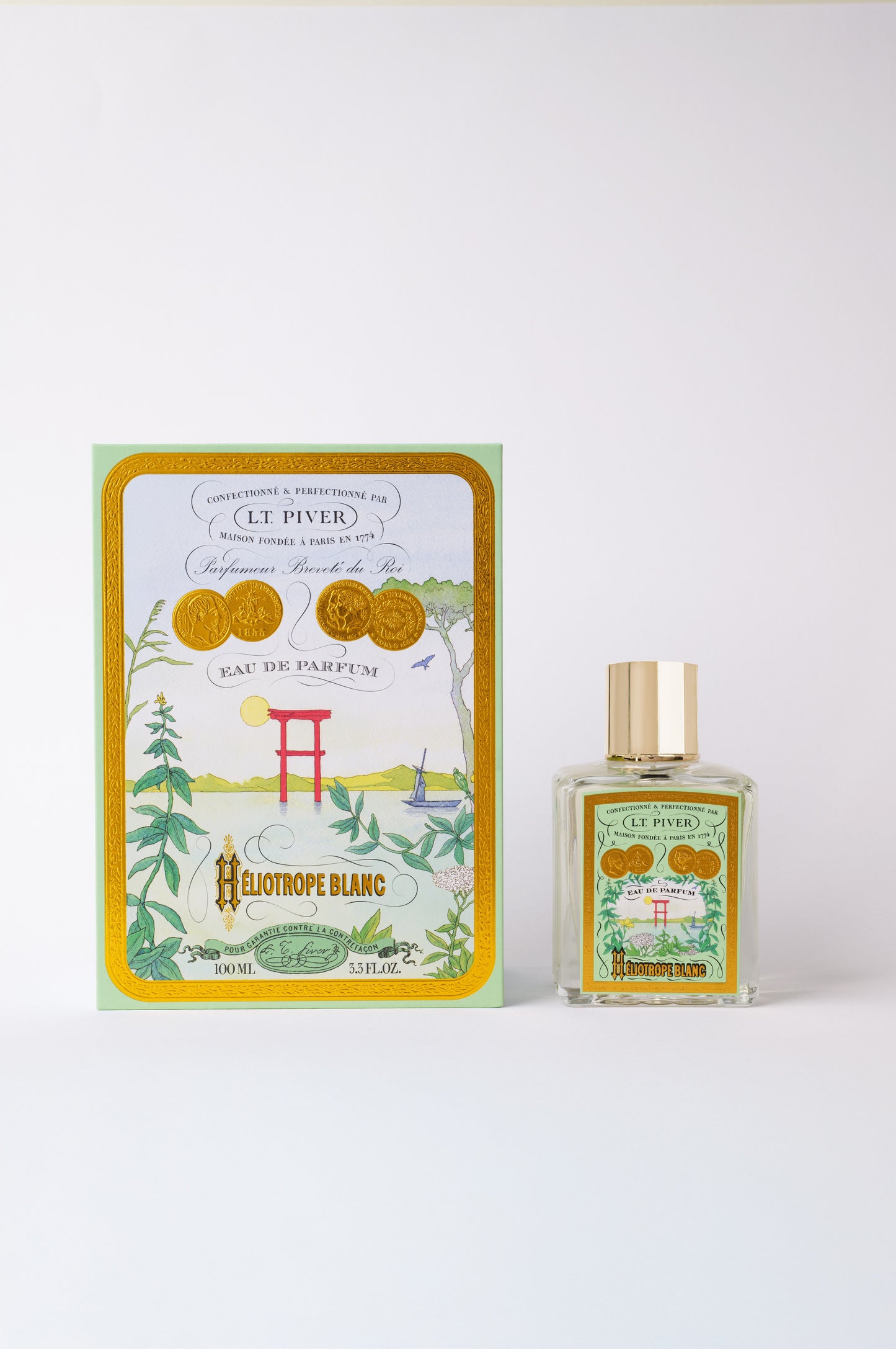 L.T. Piver Heliotrope Blanc Eau de Parfum 100ml