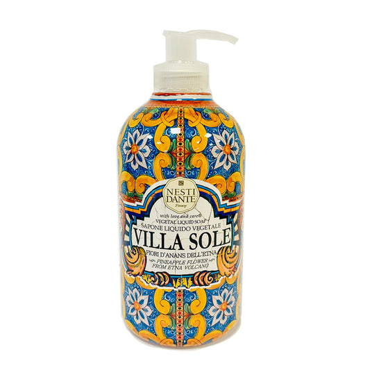 Nesti Dante Villa Sole Fiori d’Ananas dell’Etna (Pineapple Flower) Liquid Soap 500ml