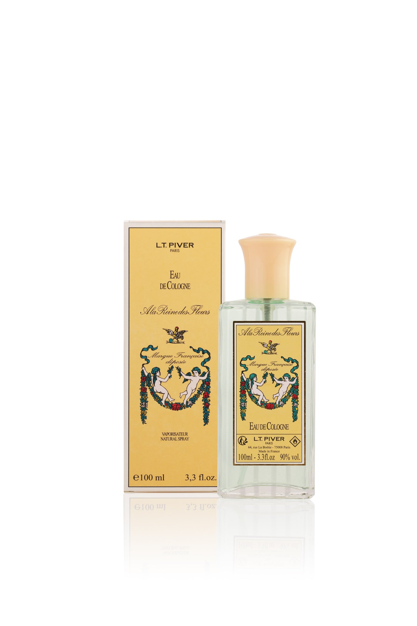 L.T. Piver À La Reine des Fleurs Eau de Cologne 100ml