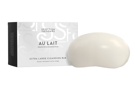 Scottish Fine Soaps Au Lait Large Cleansing Bar 300g