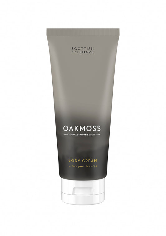 Scottish Fine Soaps Oakmoss Body Cream 200ml