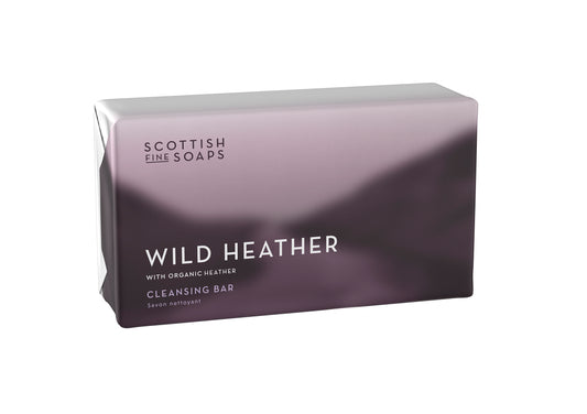 Scottish Fine Soaps Wild Heather Cleansing Bar 220g