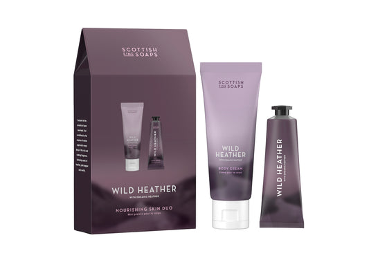 Scottish Fine Soaps Wild Heather Nourishing Skin Duo