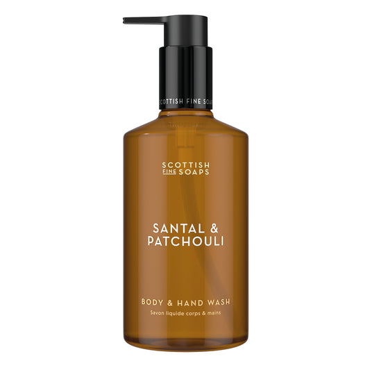 Scottish Fine Soaps Santal & Patchouli Body & Hand Wash 300ml
