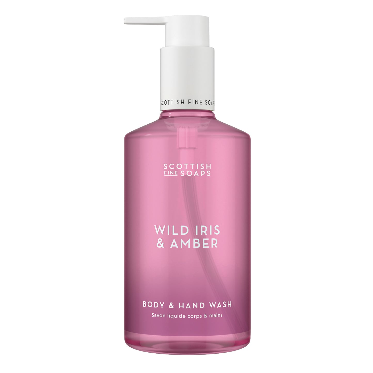Scottish Fine Soaps Wild Iris & Amber Body & Hand Wash 300ml