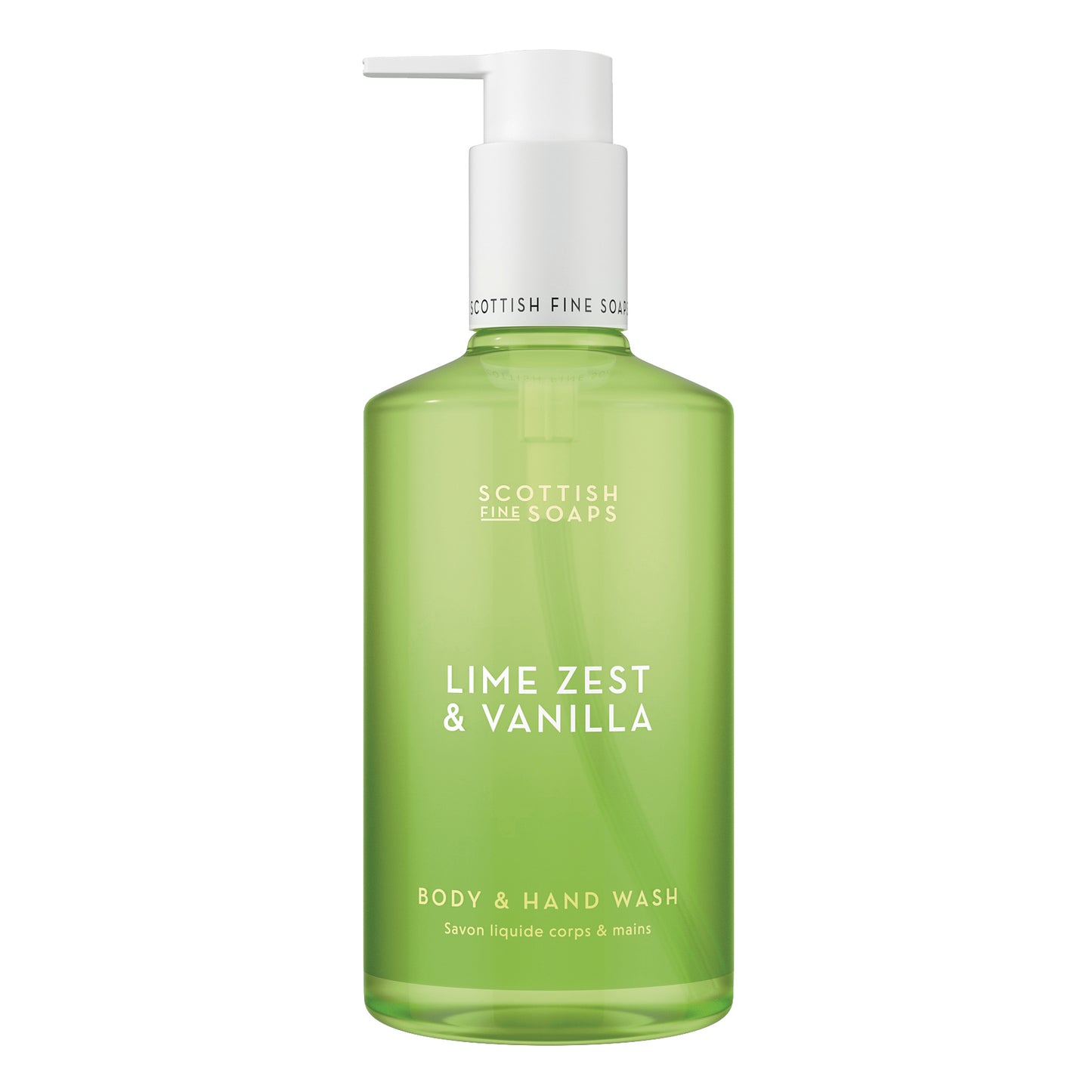 Scottish Fine Soaps Lime Zest & Vanilla Body & Hand Wash 300ml