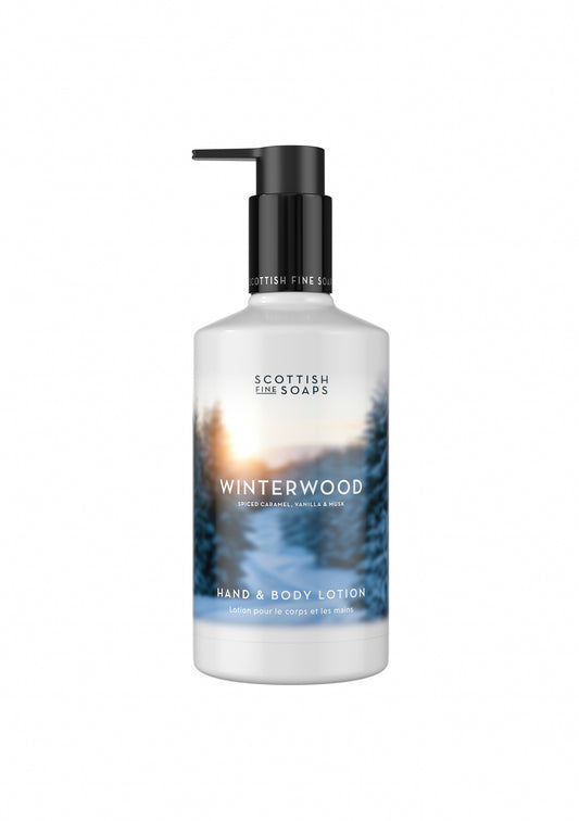 Scottish Fine Soaps Winter Wood Hand and Body Lotion 300ml