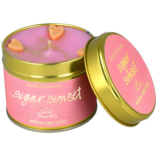 Bomb Cosmetics Sugar Sunset Tinned Candle