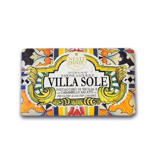 Nesti Dante Villa Sole Pistacchio di Sicilia e Caramello (Pistachio & Salted Caramel) Soap 250g