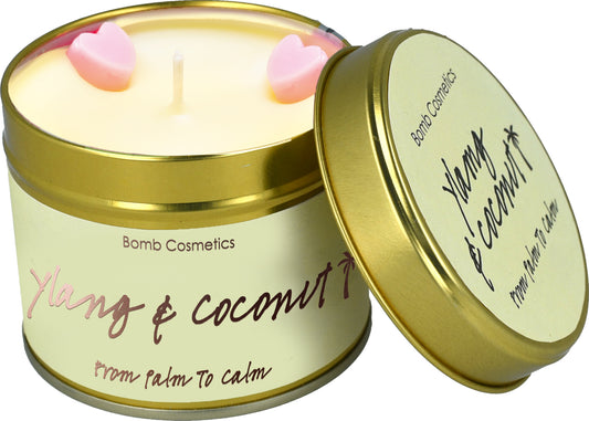 Bomb Cosmetics Ylang Ylang & Coconut Tin Candle