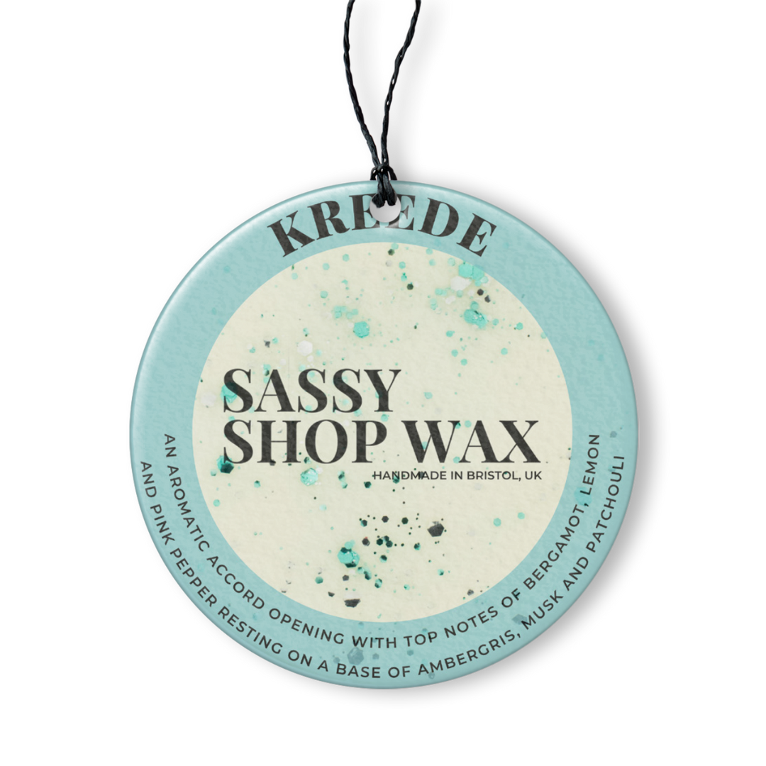 Sassy Scents Kreede Hanging Car Freshener