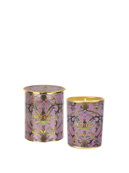 Ortigia Sicilia Aragona Decorated Candle